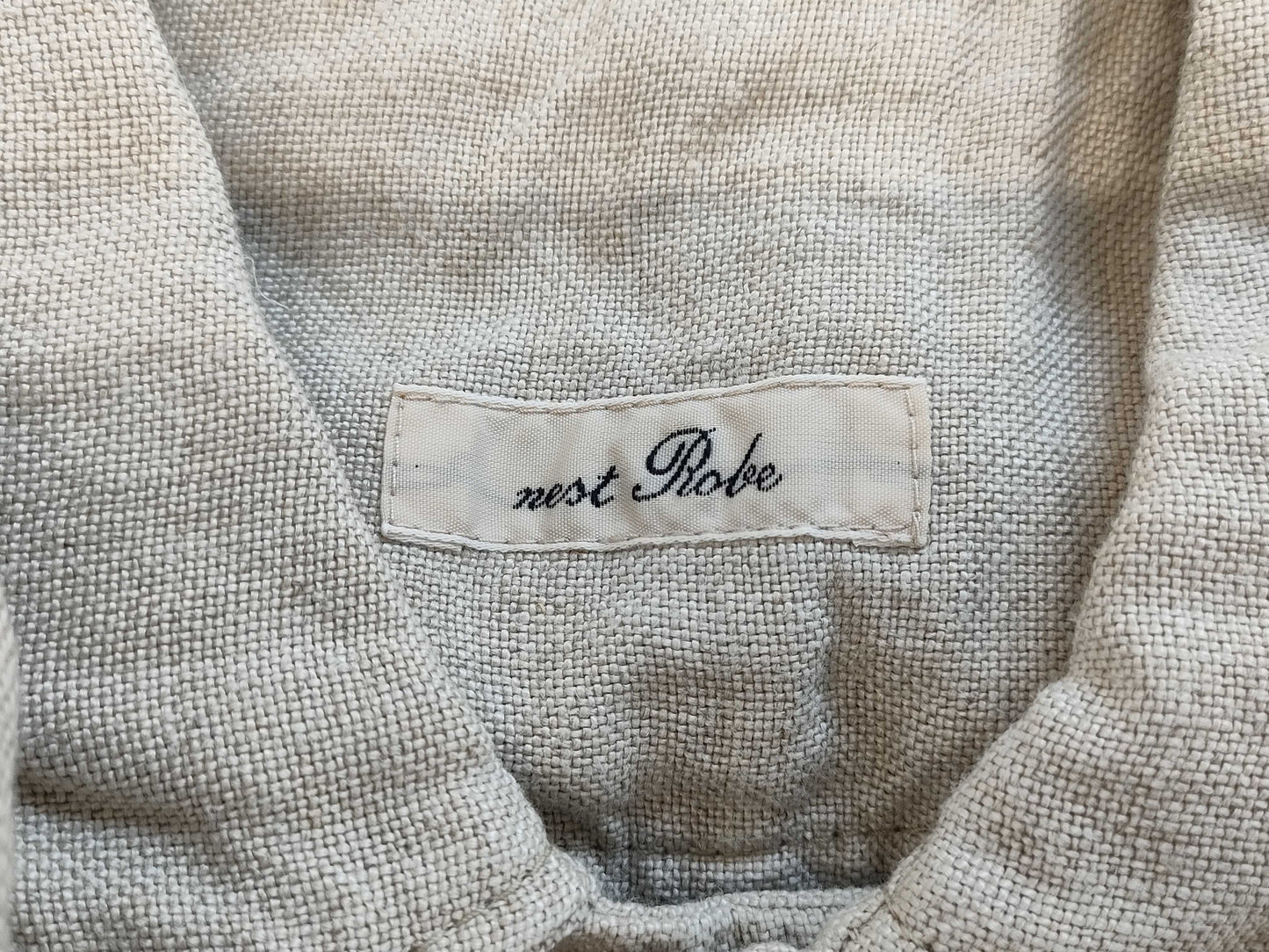 nest robe 3-piece set of dresses and haori made from 100% linen