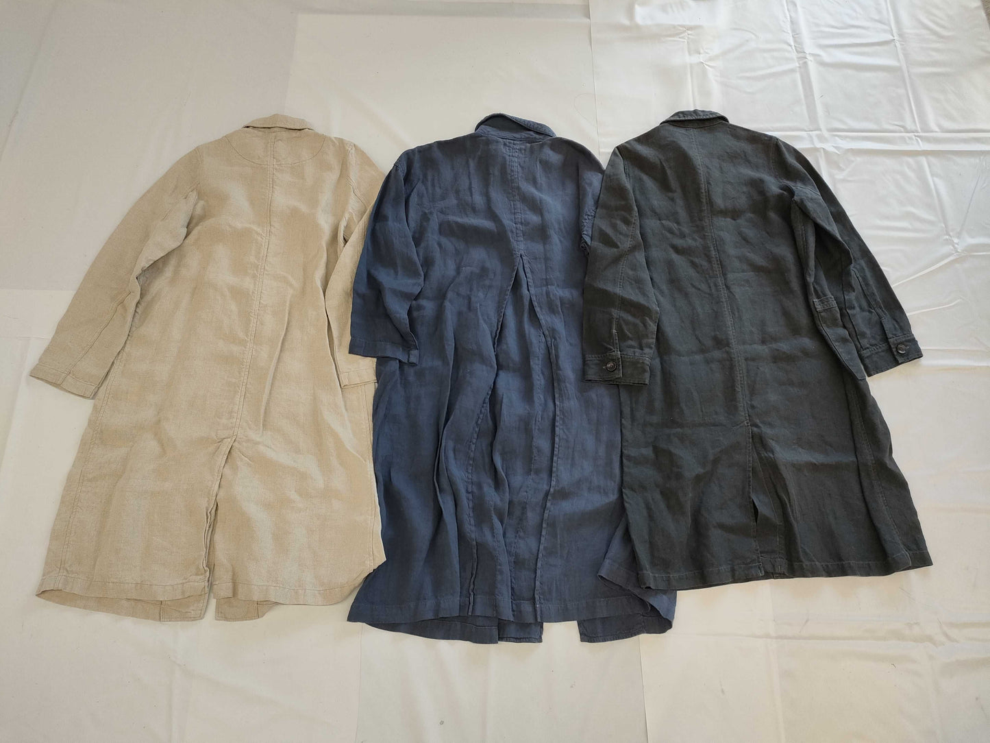 nest robe 3-piece set of dresses and haori made from 100% linen