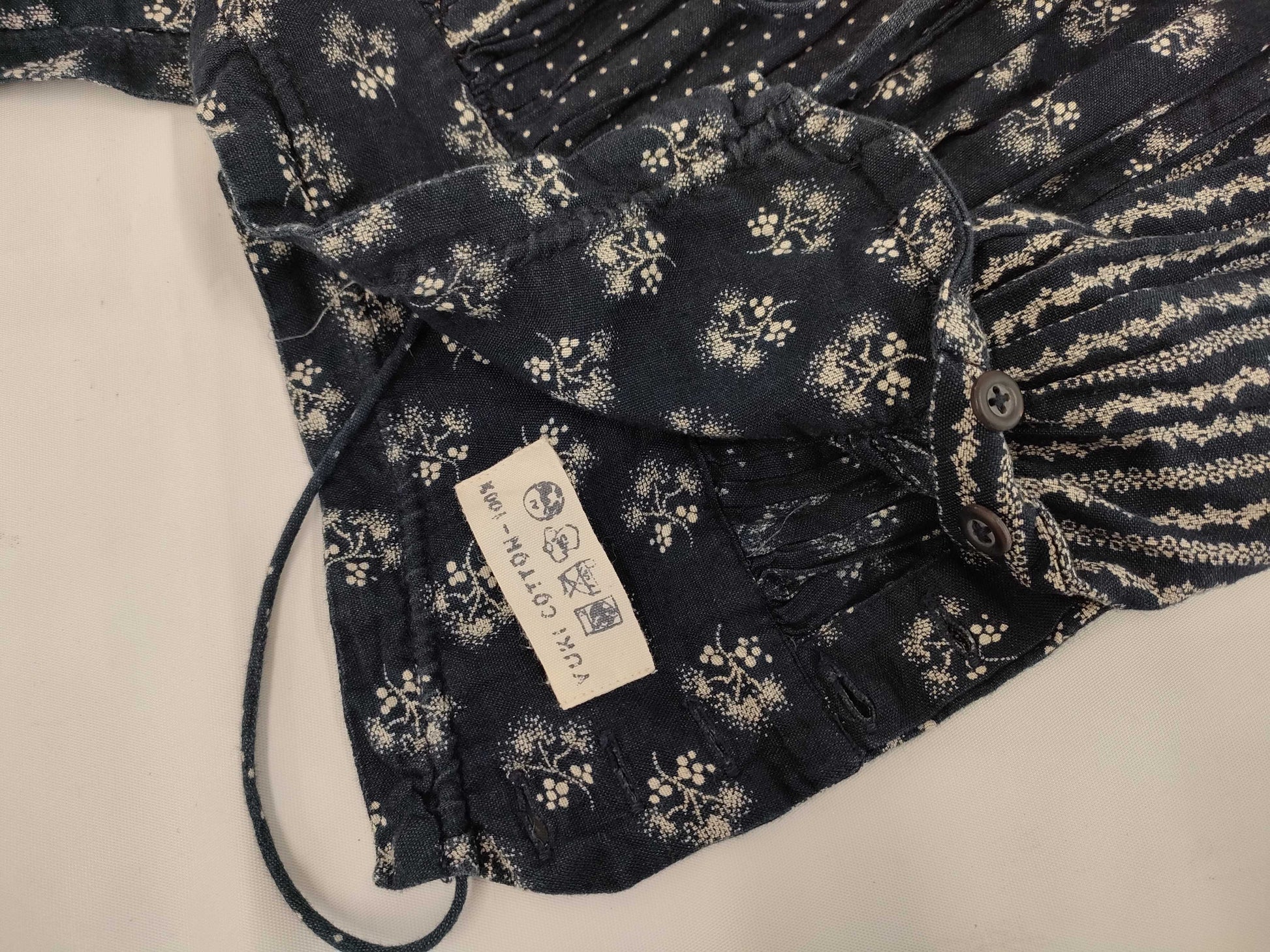 45R Forty-Five Navy YUKI COTTON 100% Size 3 Skirt