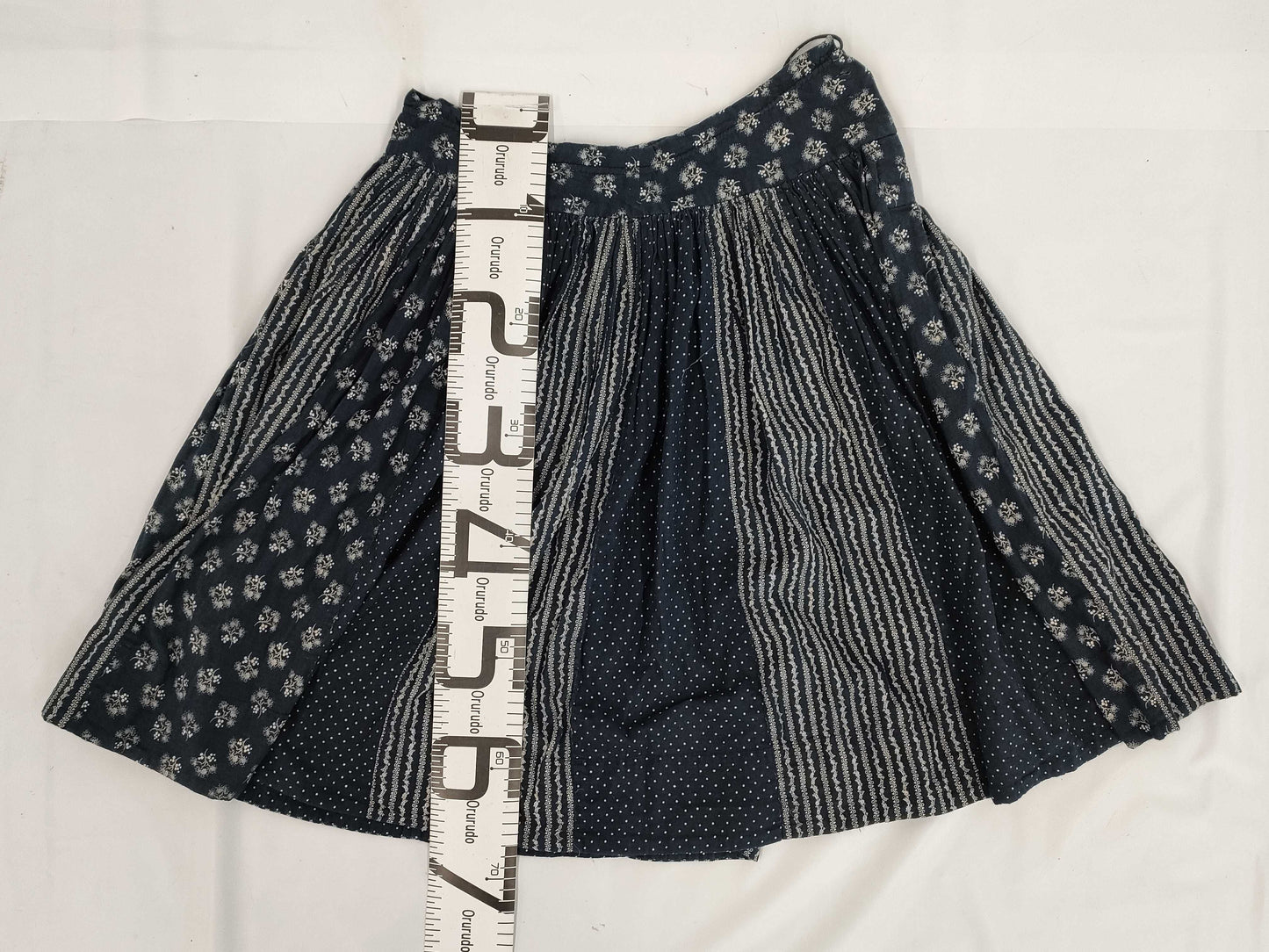 45R Forty-Five Navy YUKI COTTON 100% Size 3 Skirt
