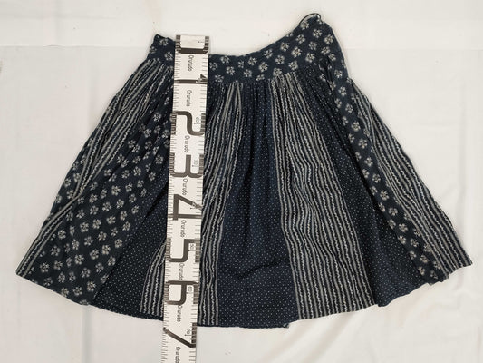 45R Forty-Five Navy YUKI Cotton 100% Size 3 Skirt