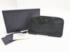 PRADA Nylon Round Wallet