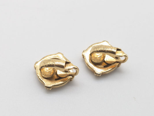 Dior logo earrings