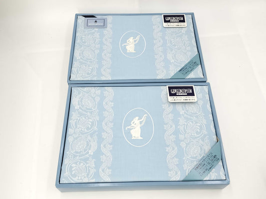 WEDGWOOD Jacquard Sheets Unused 2 Boxes Set Other Accessories