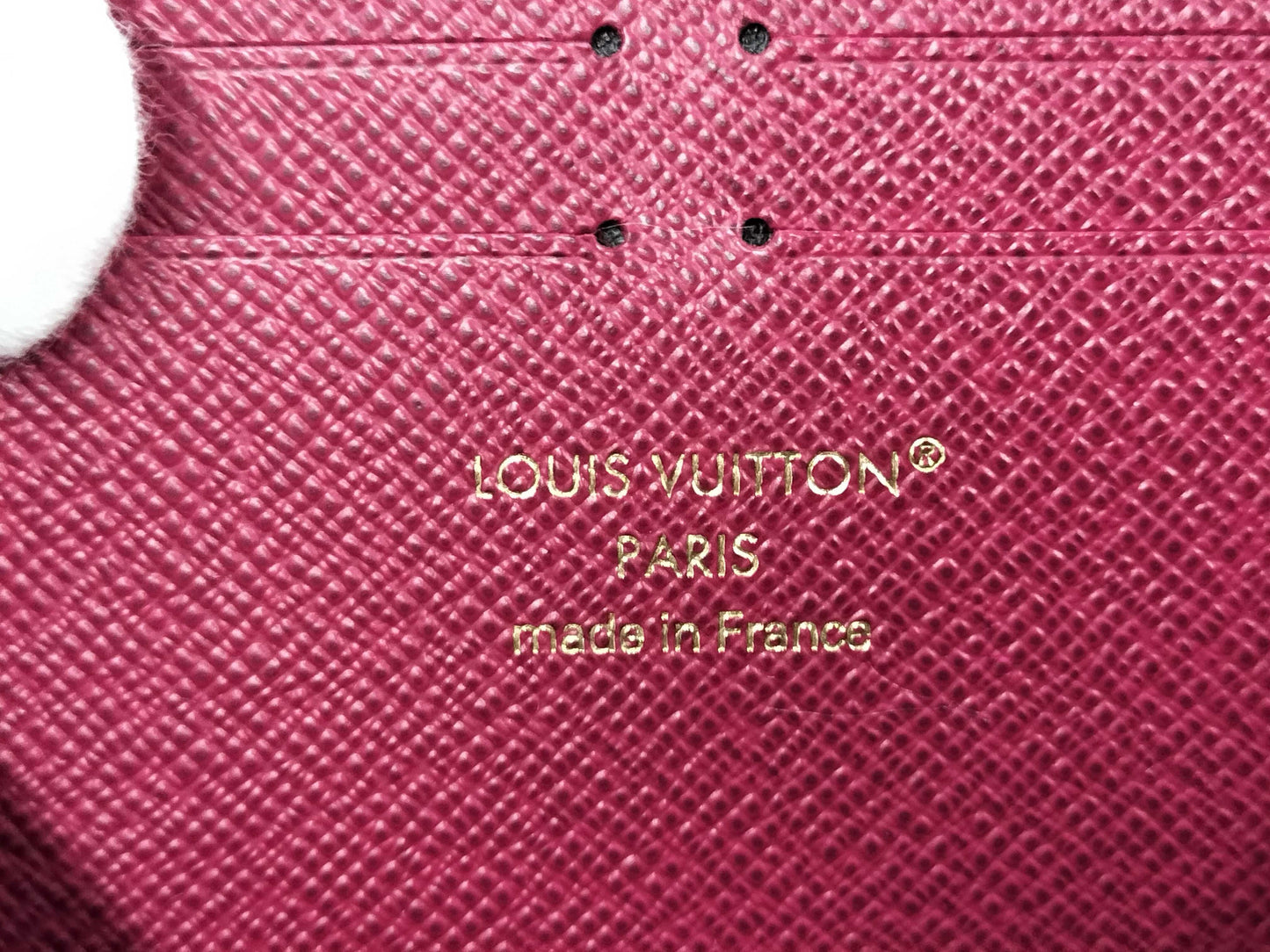 LOUIS VUITTON LV Monogram M60742 Portefeuille Clemence Wallet, Unused