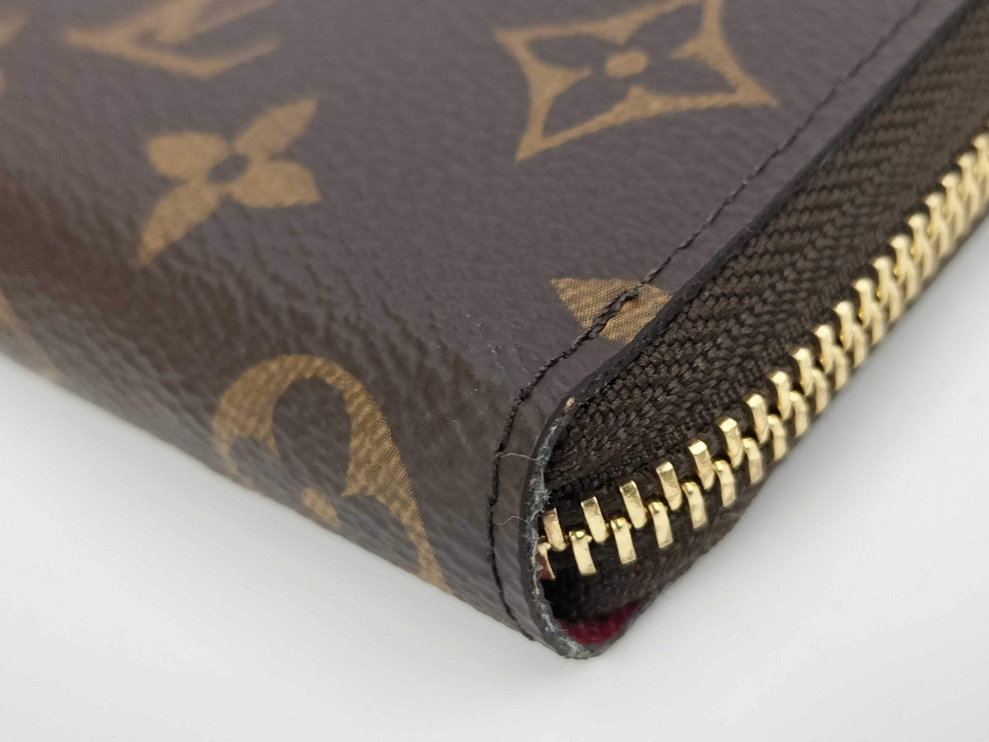 LOUIS VUITTON LV Monogram M60742 Portefeuille Clemence Wallet, Unused