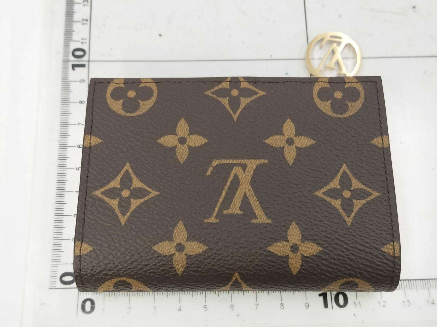 LOUIS VUITTON LV M25692 Monogram Eugenie Pink Portefeuille Lisa Unused RFID Pouch