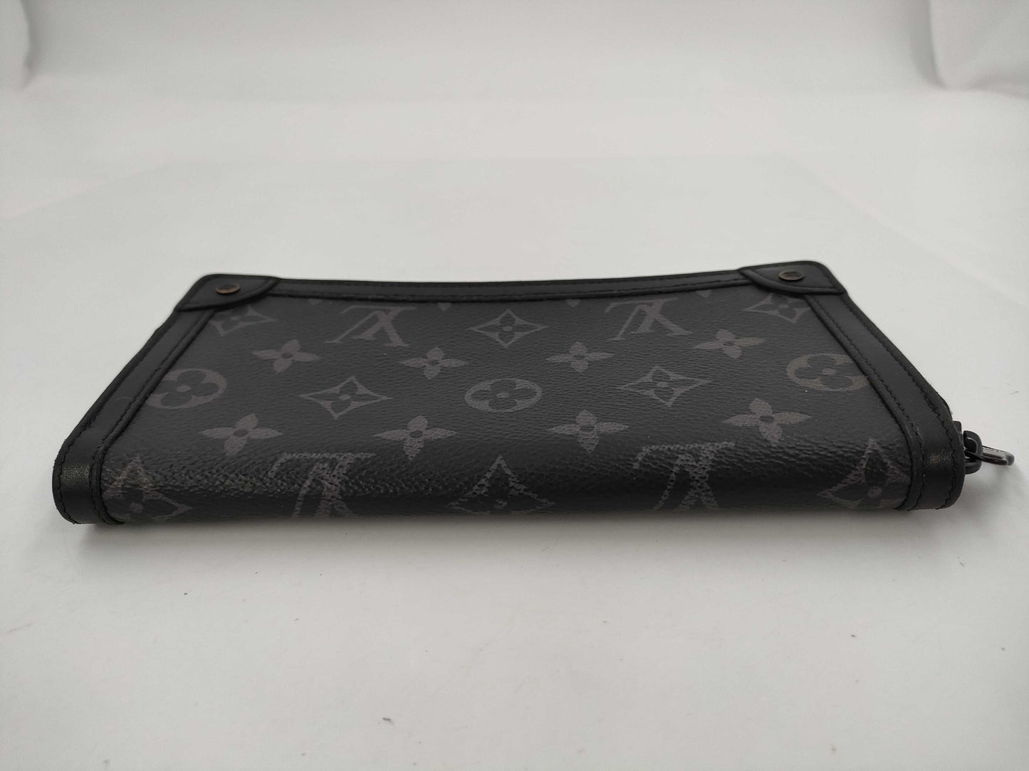 LOUIS VUITTON LV M80558 Eclipse Trunk Zippy Wallet RFID Tag Wallet