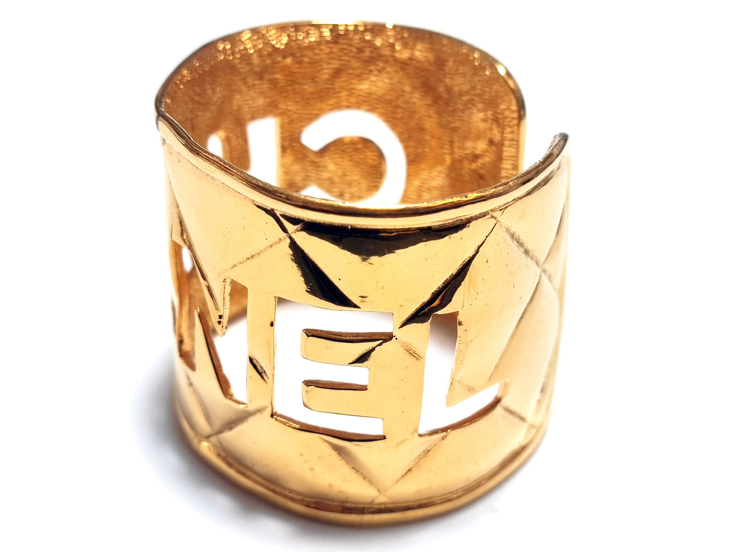 CHANEL CHANEL Logo Bangle Bracelet Bangle
