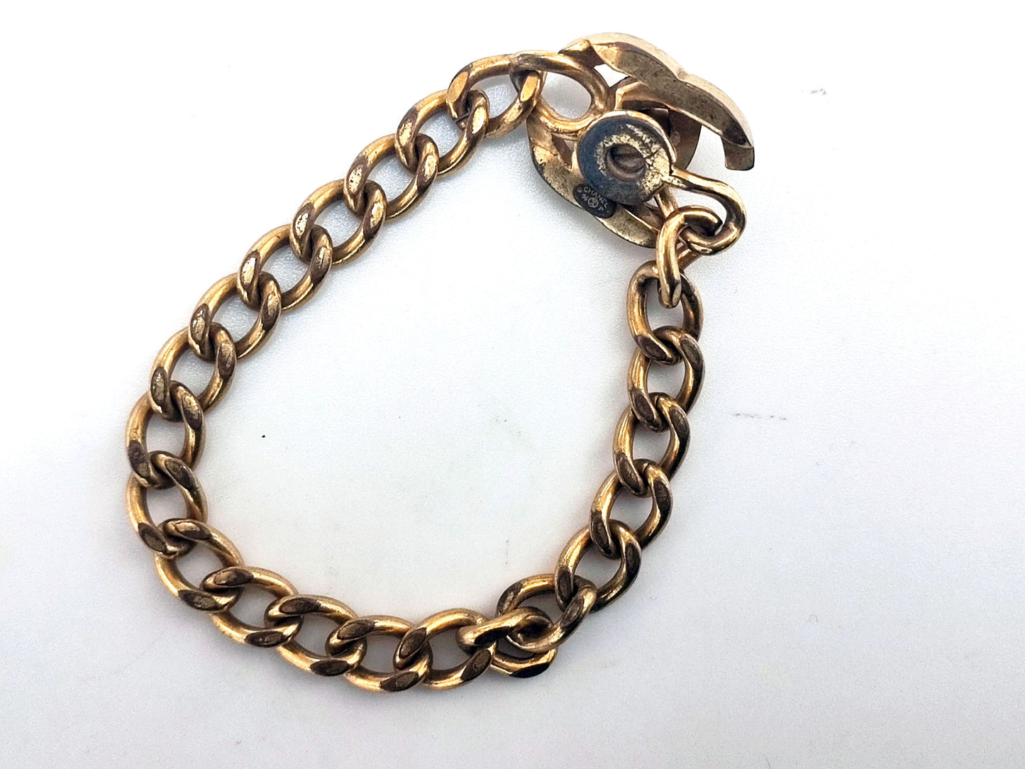 CHANEL Cocomark Turnlock Bracelet 96P Bracelet Bangle