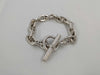 HERMES Chene Dunkle MM 16 Frames 58.4g SV925 Bracelet Bracelet Bangle