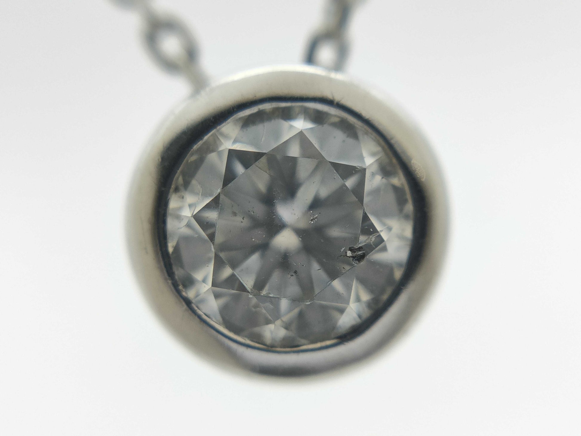 D0.306ct PT900/850 1.9g Necklace
