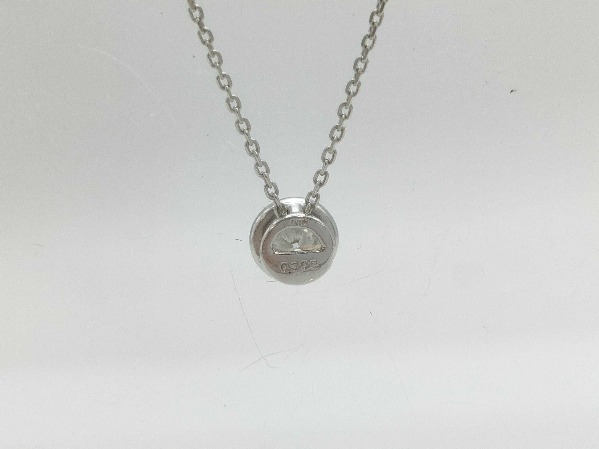 D0.306ct PT900/850 1.9g Necklace