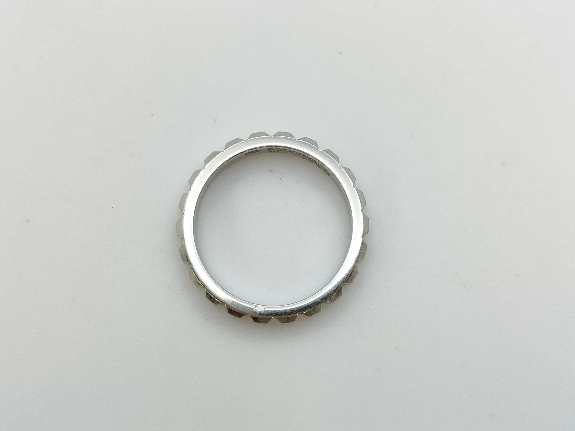 BOUCHERON Cattle #49 PT950 4.6g Ring