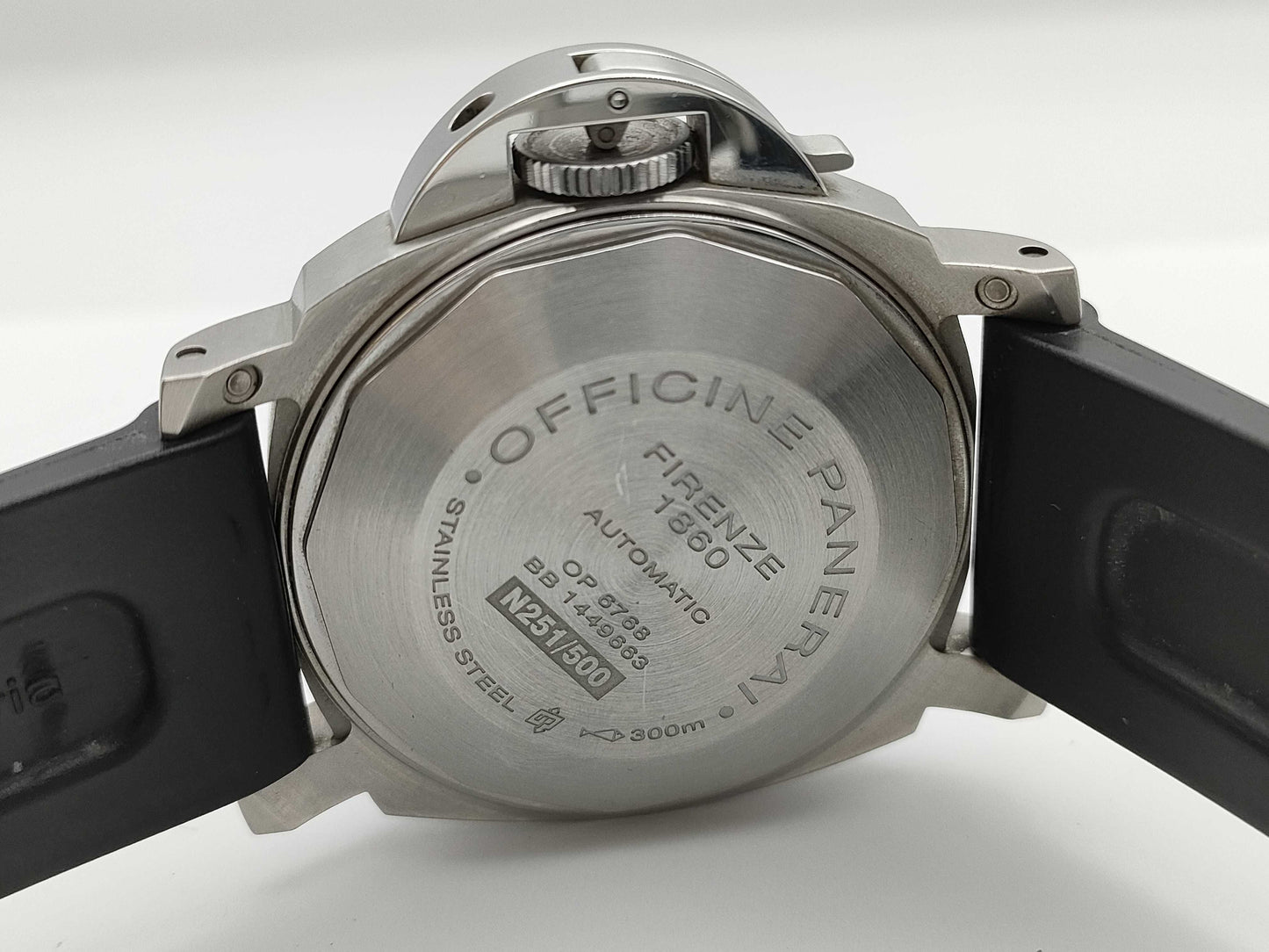 PANERAI Luminor OP6768 BB1449663 251/500 Automatic Black Dial Men's Watch