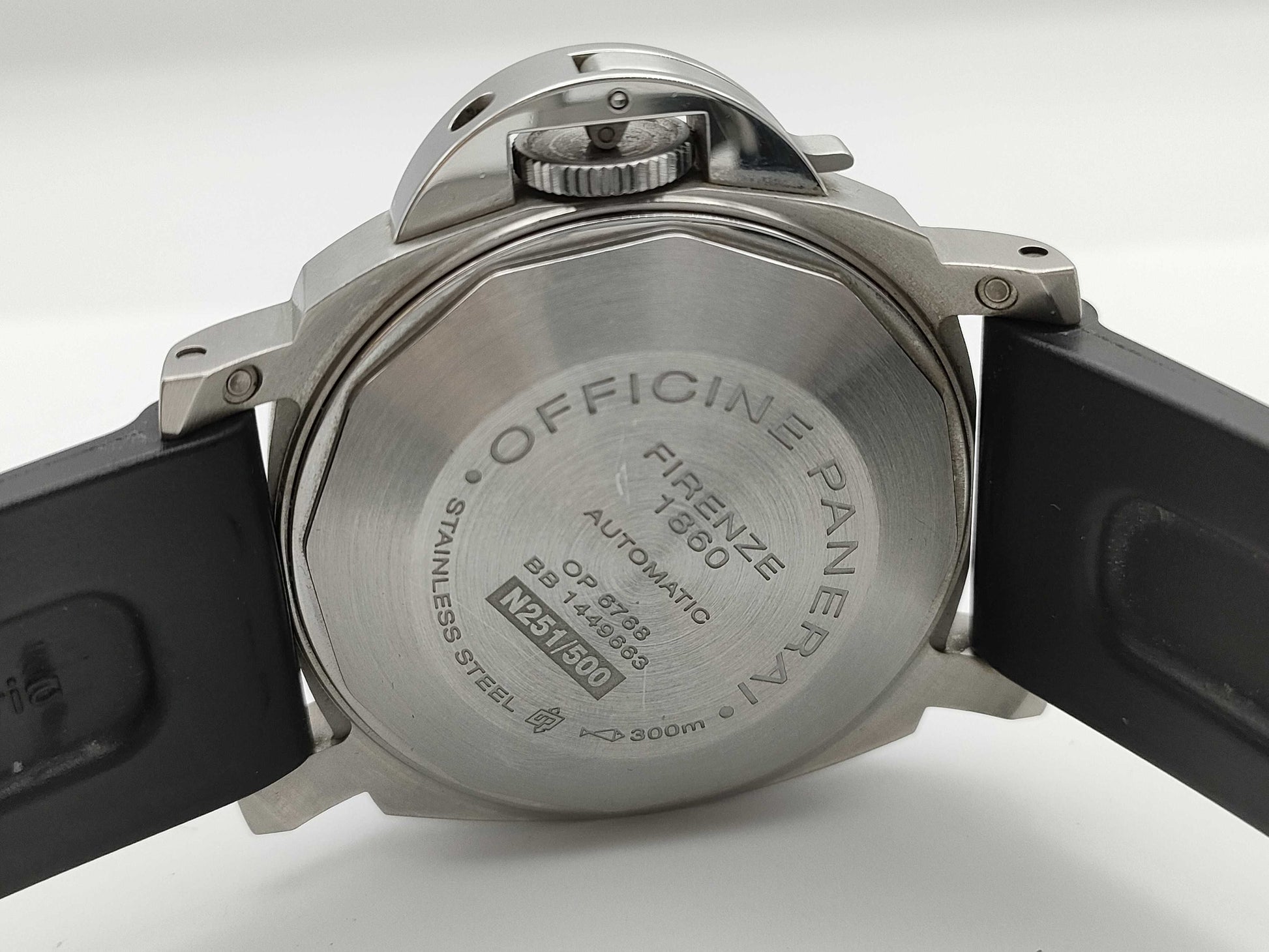 PANERAI Luminor OP6768 BB1449663 251/500 Automatic Black Dial Men's Watch