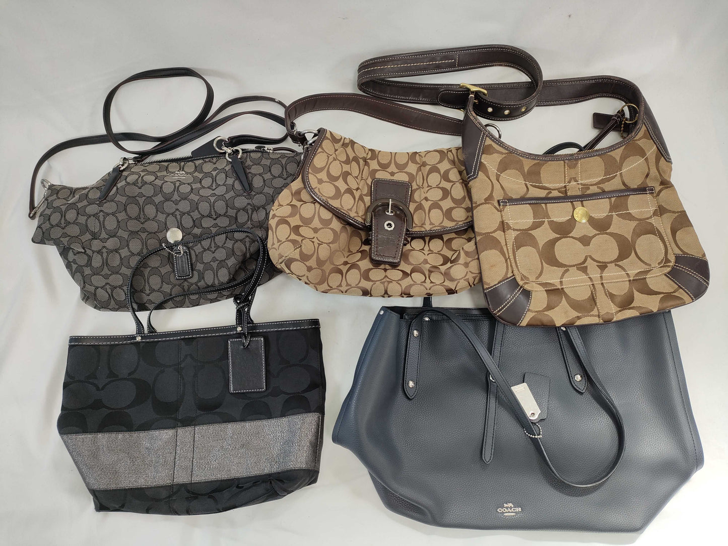 COACH Signature Coach 5-Point Summary Tote Bag