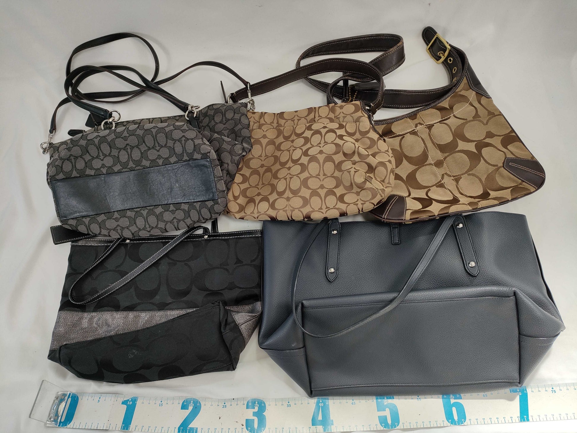 COACH Signature Coach 5-Point Summary Tote Bag