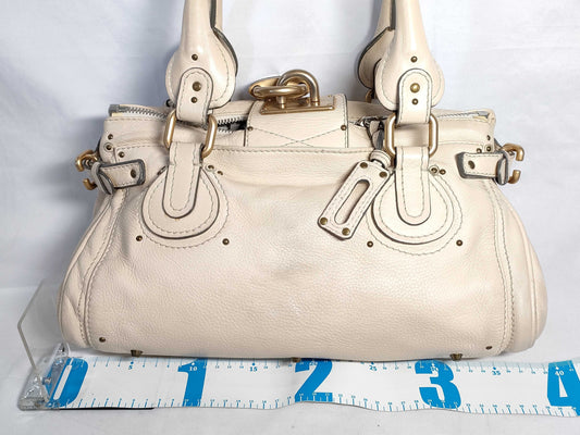 Chloe Paddington Handbag with Cadena Key Leather Handbag
