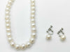 Semi-round pearl diameter approx. 9.2-11.2mm SV 67.2g/ Semi-round pearl diameter approx. 9.5-10.8mm METAL 4.7gNecklace