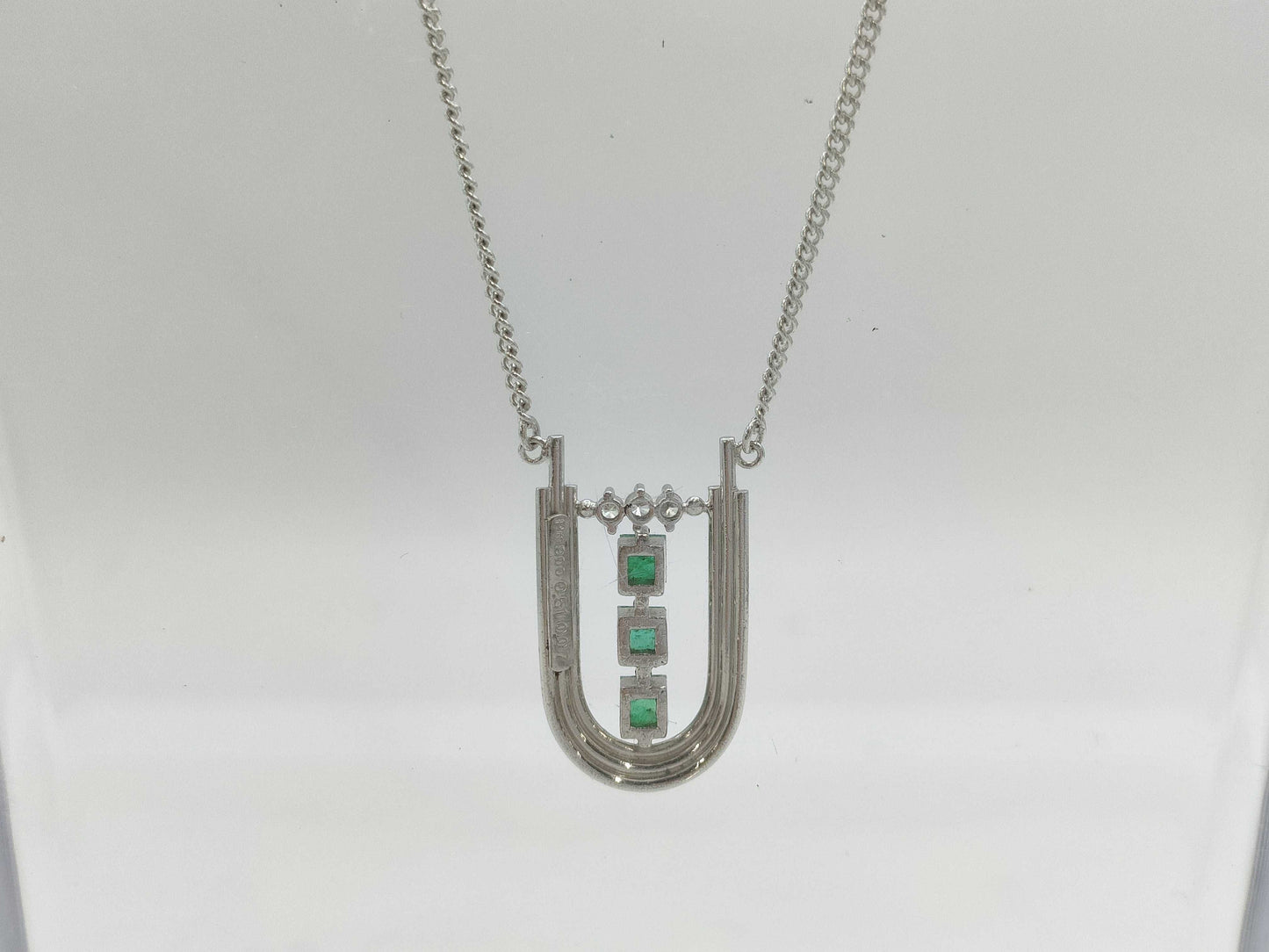 E0.51ct D0.07ct PM900/PT850 7.9g Necklace