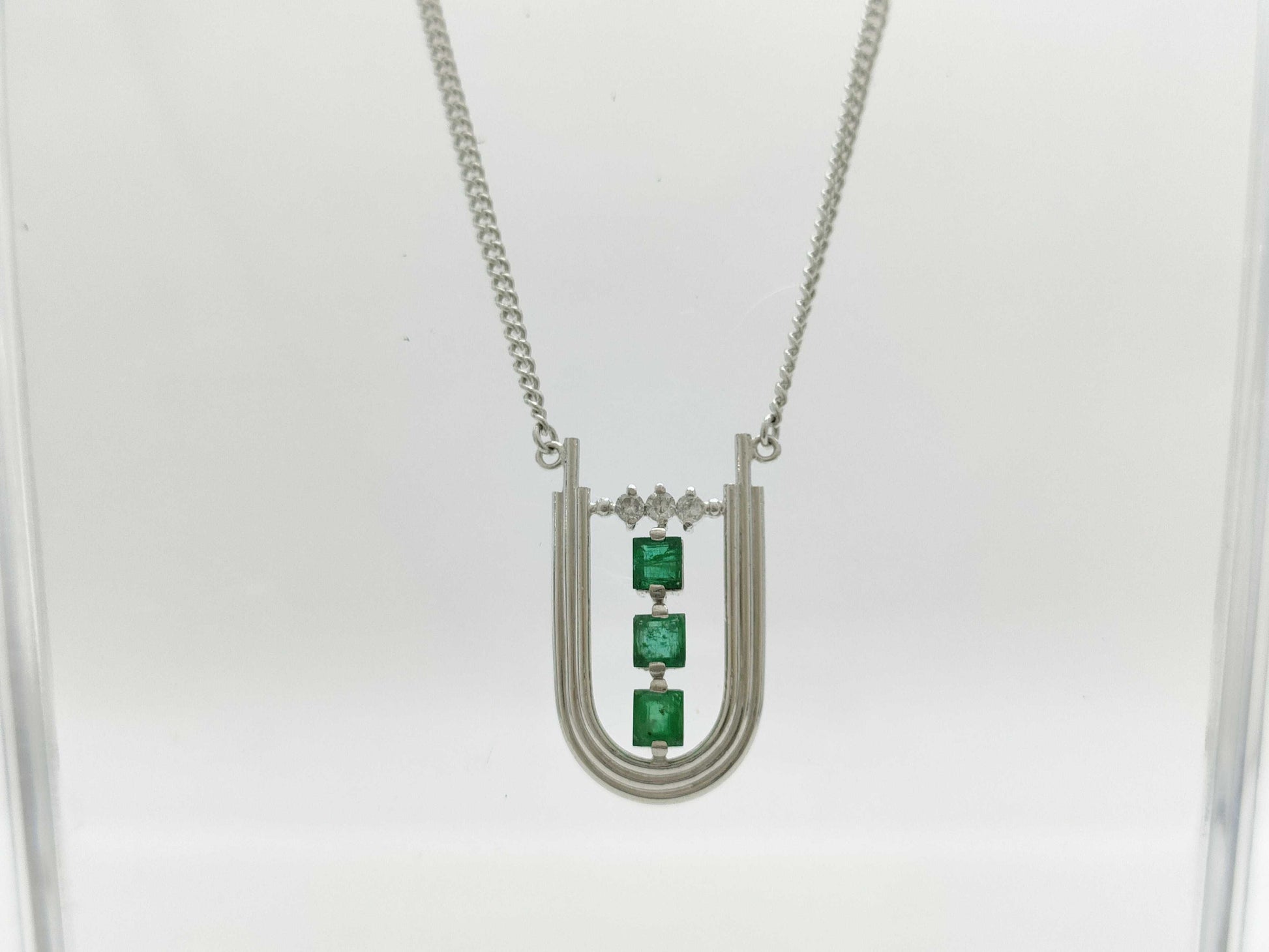 E0.51ct D0.07ct PM900/PT850 7.9g Necklace