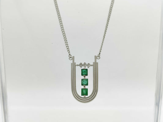E0.51ct D0.07ct PM900/PT850 7.9g Necklace