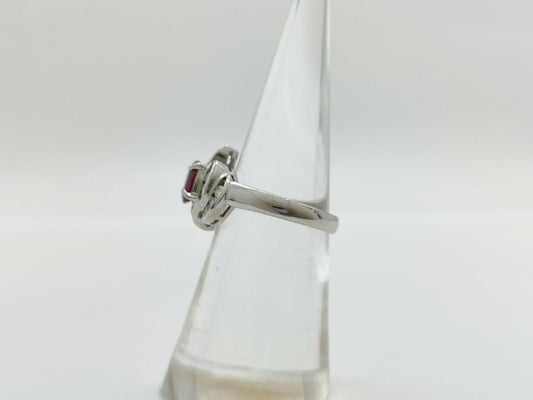 R0.59ct D0.21ct PT900 4.8g Ring
