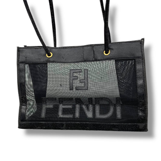 FENDI Mesh Tote Bag