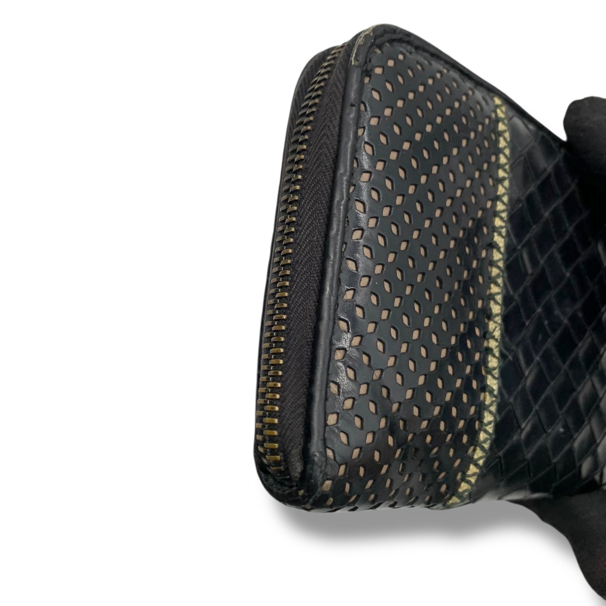 BOTTEGA VENETA Intrecciato Zip-Around Wallet