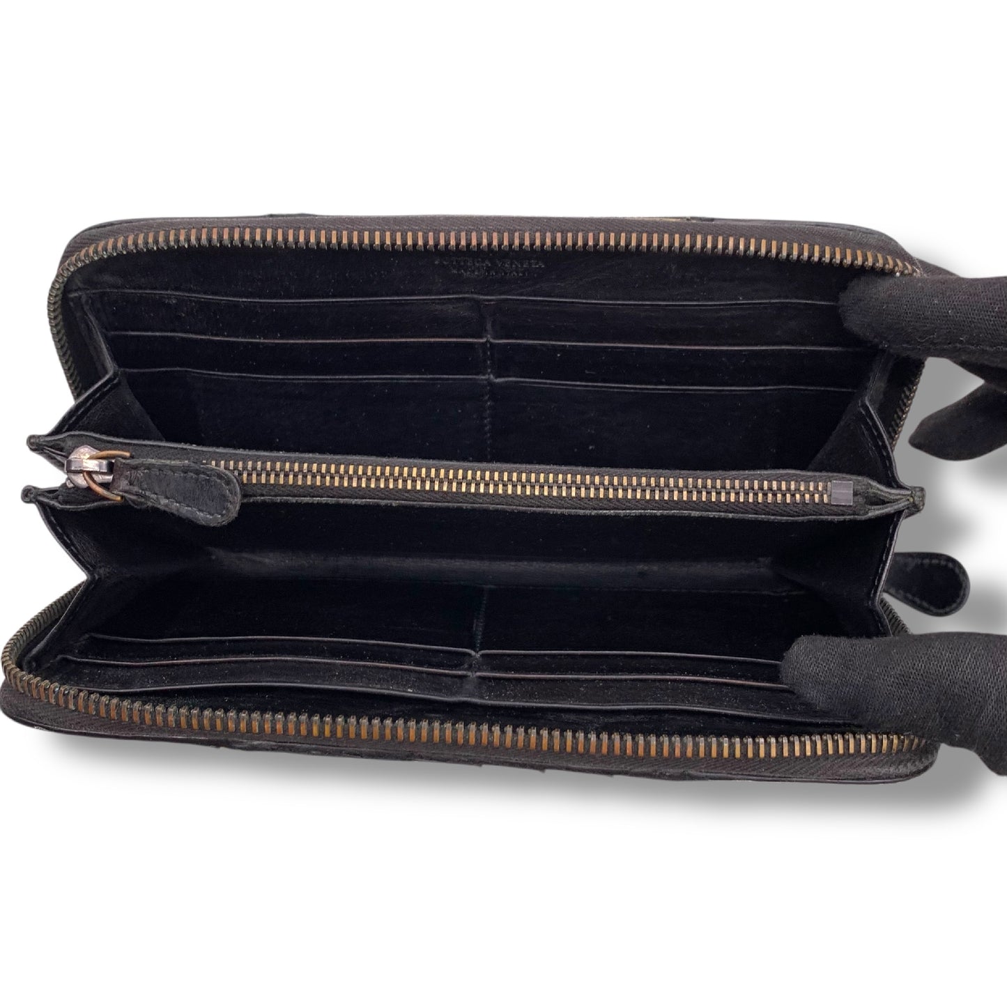 BOTTEGA VENETA Intrecciato Zip-Around Wallet