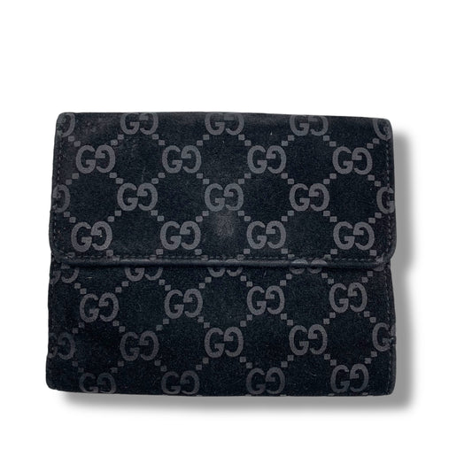 GUCCI GUCCI Gucci Velvet Folding Wallet