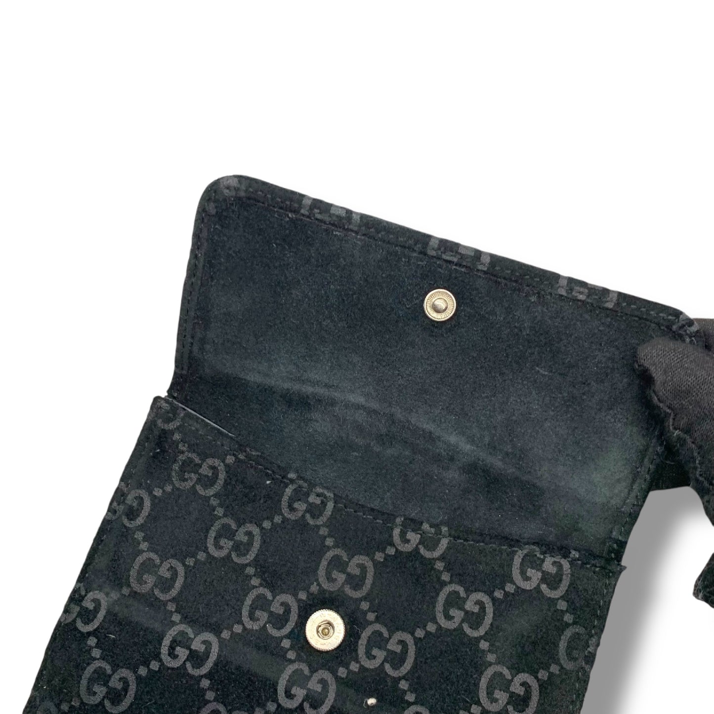 GUCCI GUCCI Gucci Velvet Folding Wallet