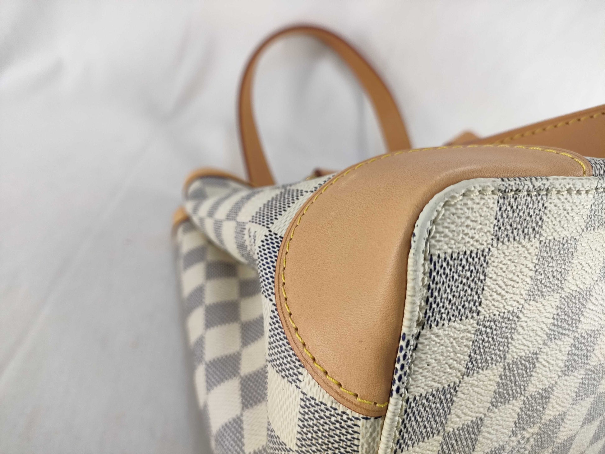 LOUIS VUITTON Damier Azure LV Damier Azul Hampstead Handbag Handbag