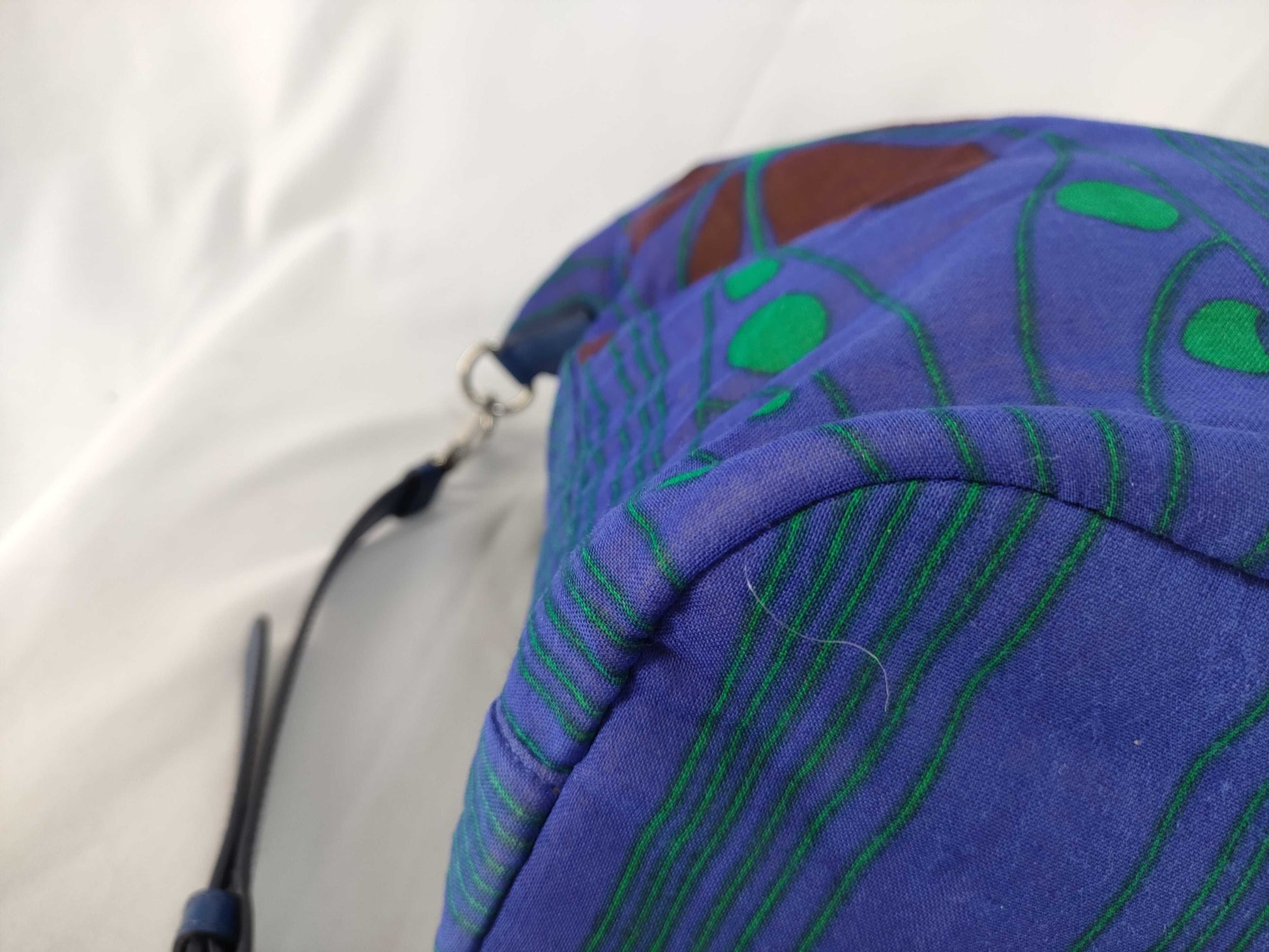 PRADA PRADA Saffiano Flower Shoulder Bag 2way Hand Botanical Handbag