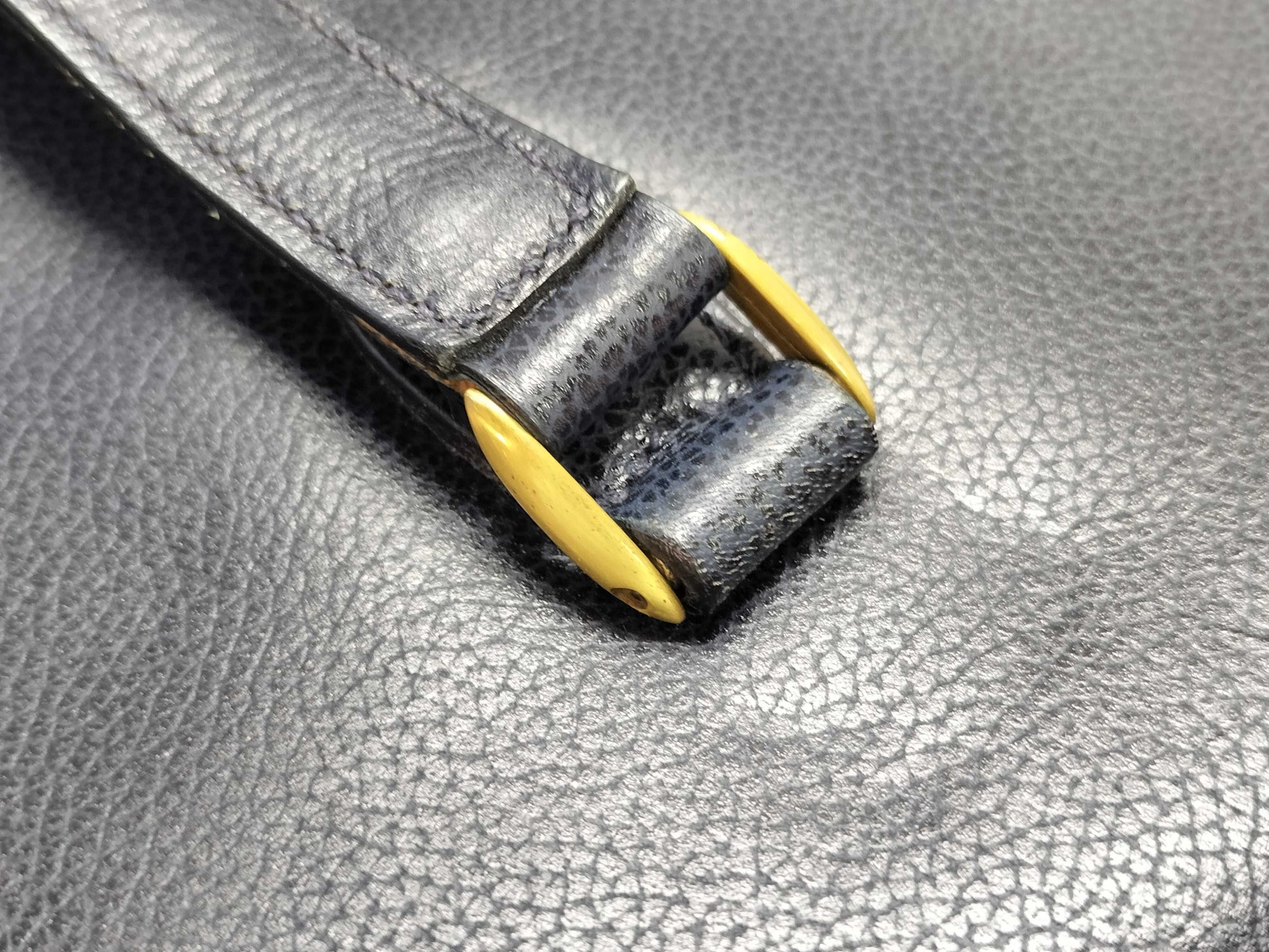 COACH COCAH Coach Tote Bag Leather Navy Tote Bag