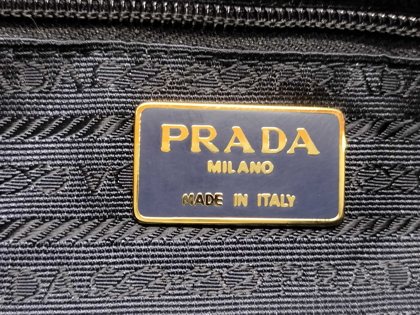 PRADA PRADA Prada Nappa Leather Clutch Bag Tassel Clutch Bag