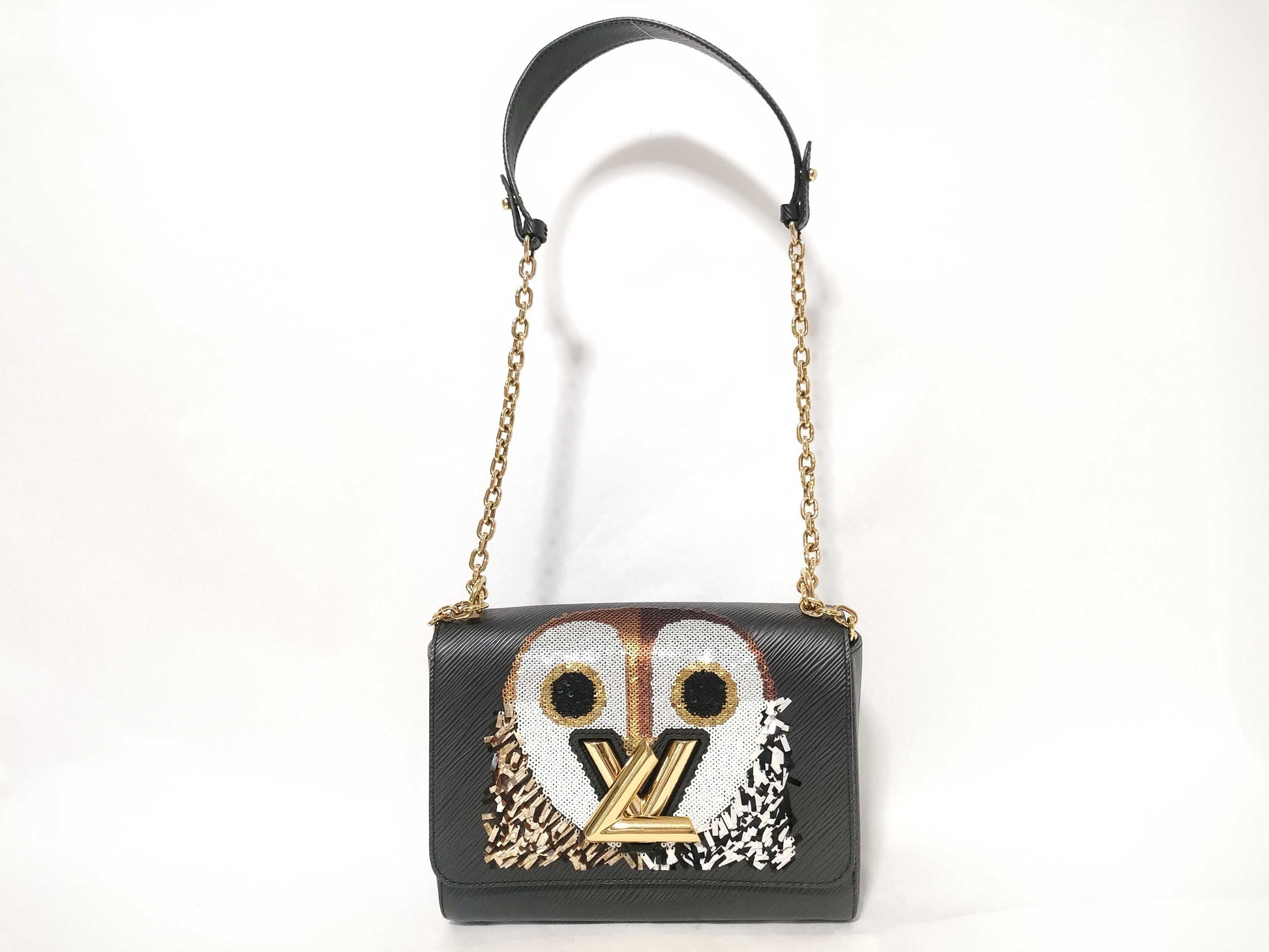 LOUIS VUITTON Twist Shoulder Bag Sequin Shoulder Bag