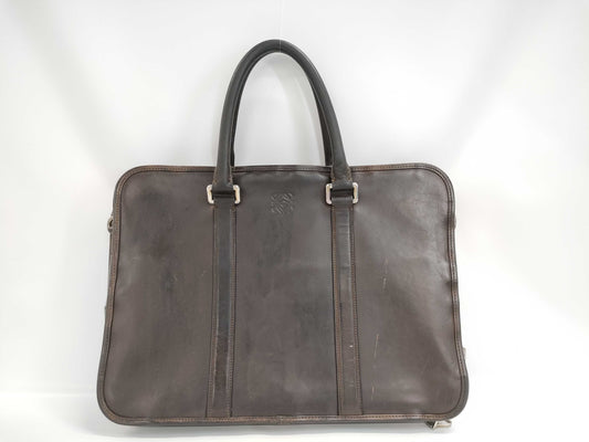 LOEWE Business Bag Anagram Brown Business Bag