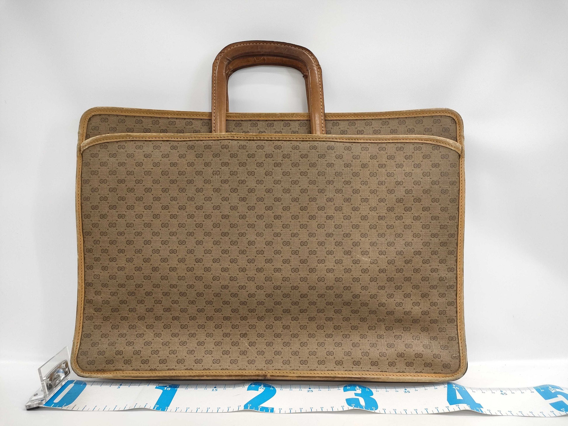 GUCCI Gucci Business Bag Briefcase GG Logo Vintage Business Bag