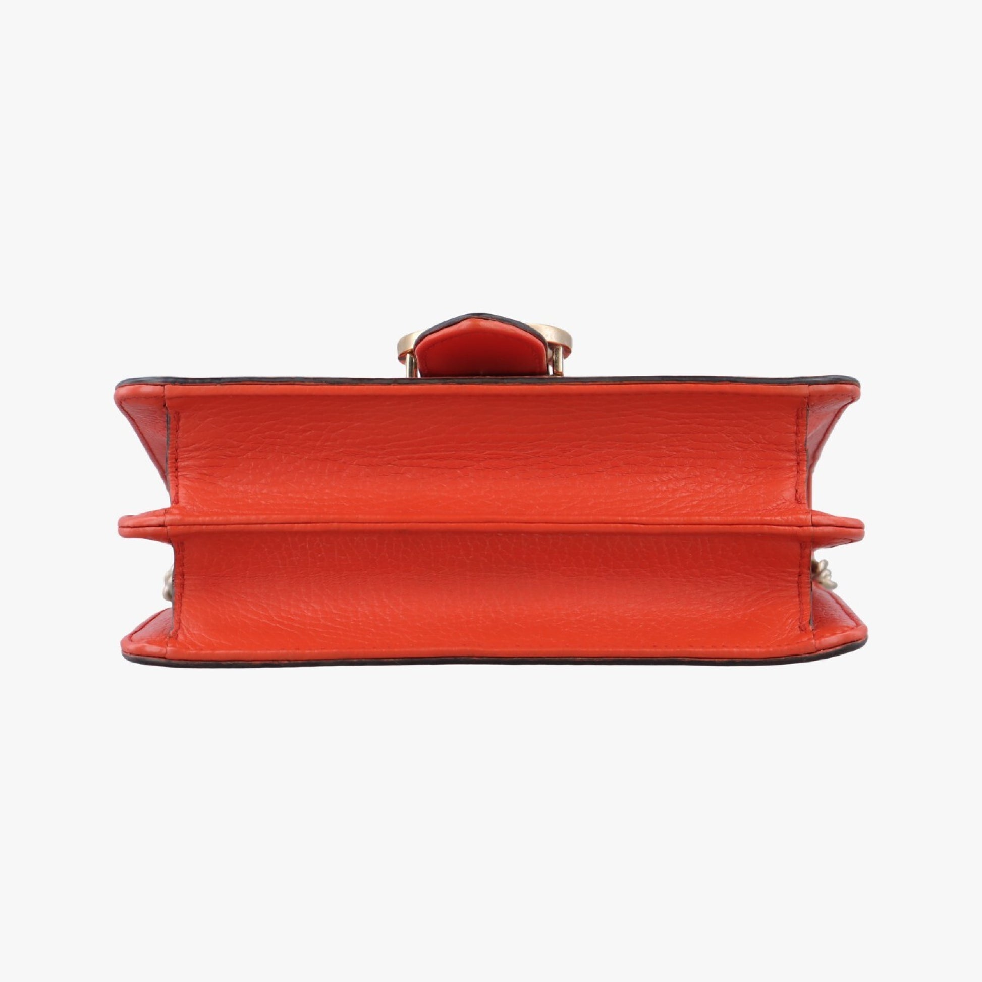 GUCCI Interlocking G Orange Leather 510304D027085958 Shoulder Bag