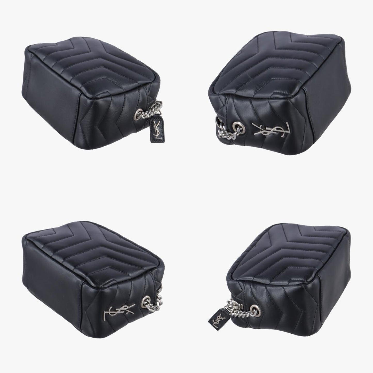 Yves Saint Laurent Lou Mini Bag Black Leather 457588GUE457588.1116 Shoulder Bag