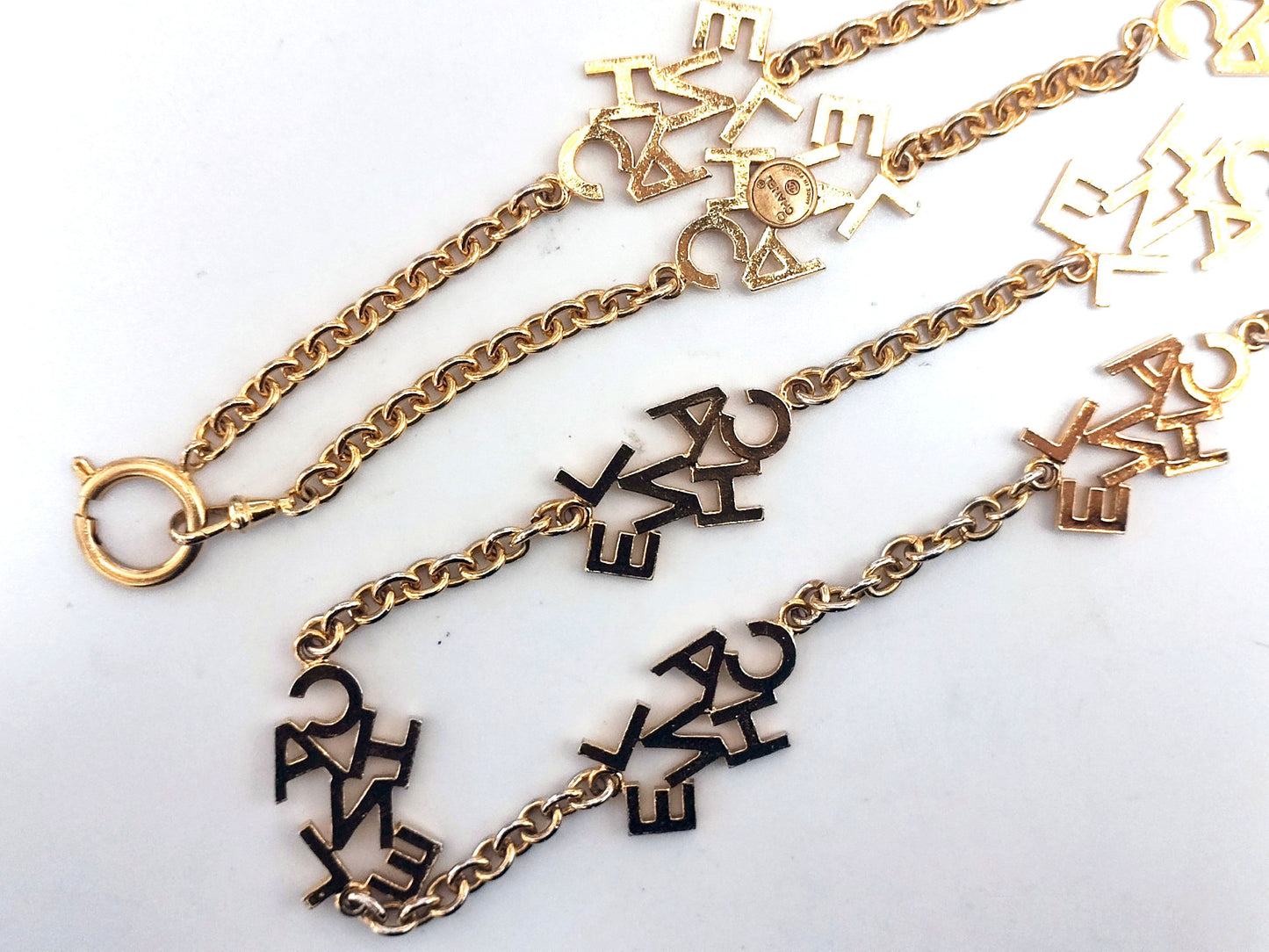 CHANEL CHANEL Logo 10 Necklace Necklace