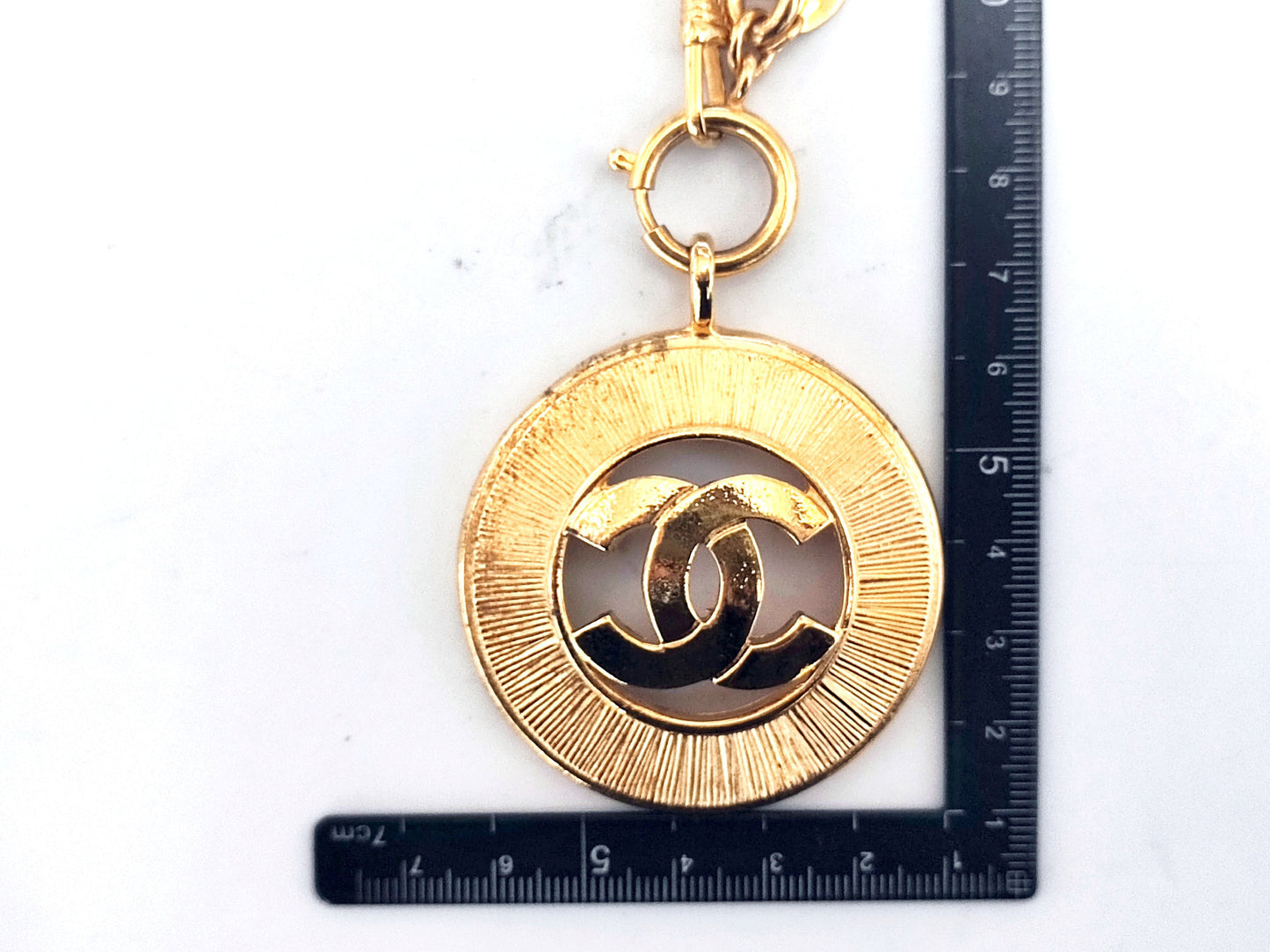 CHANEL Big Coco Mark Necklace Necklace