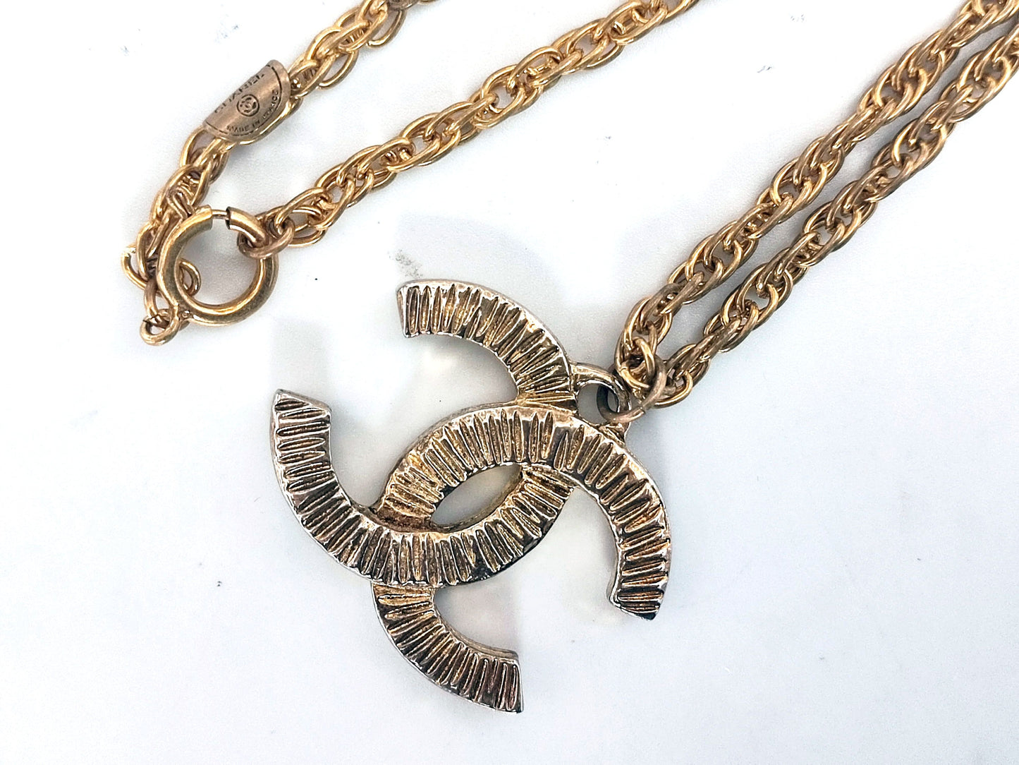 CHANEL Coco Mark Necklace Necklace