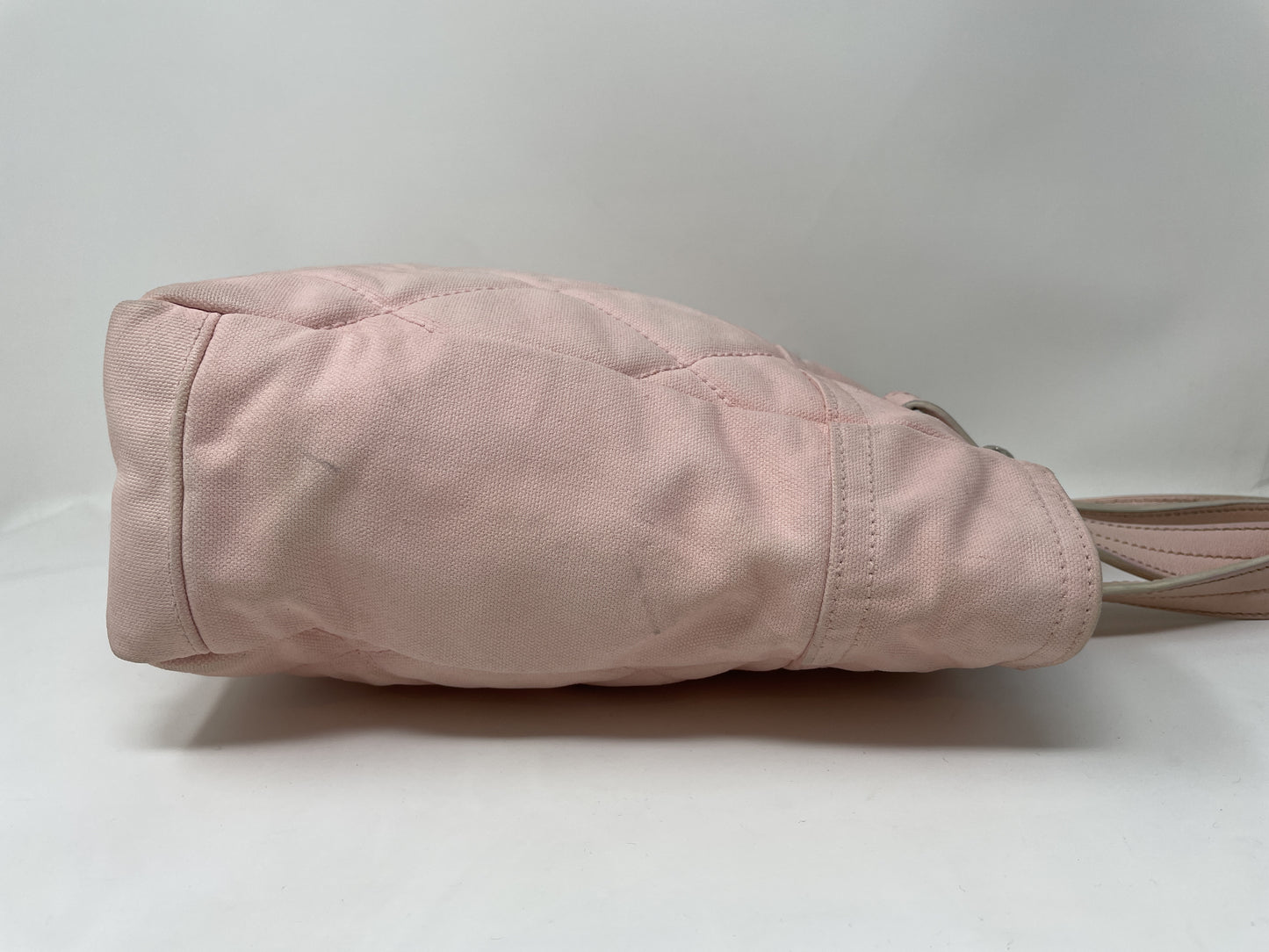 CHANEL CHANEL Tote Bag Paris Ritz Silver Fittings Cocomark Canvas Tote Bag