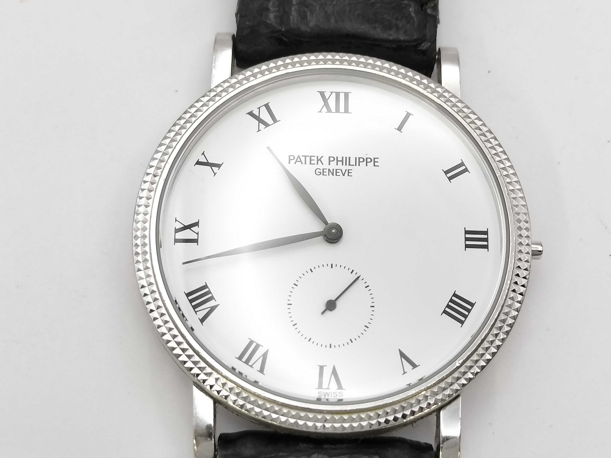 PATEK PHILIPPE Calatrava 3919G-001 Manual Winding 18K Gold Men's Watch