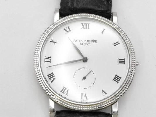 PATEK PHILIPPE Calatrava 3919G-001 Manual Winding 18K Gold Men's Watch