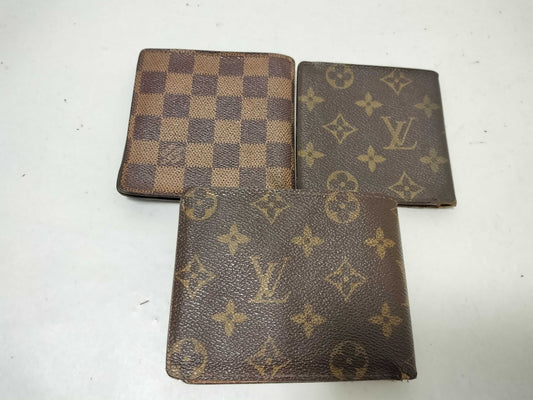 LOUIS VUITTON Monogram Louis Vuitton Wallet Monogram 3-Piece Set