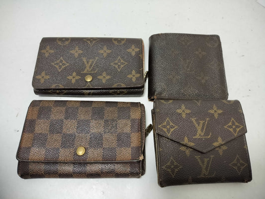 LOUIS VUITTON Monogram Louis Vuitton Wallet Monogram 4-Piece Set